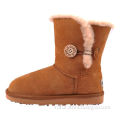 Sheepskin boots, customized logo and colors are accepted